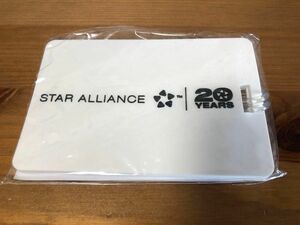 航空 スターアライアンス パスケース キャリー タグ スタアラ ANA 20周年 非売品 ネームタグ 白色