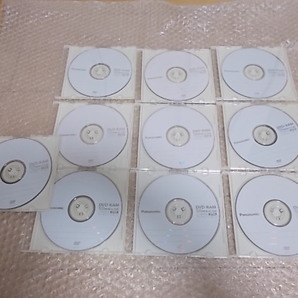 消去済 パナソニック DVD-RAM 中古 １０枚セット （書き込みなし）の画像1