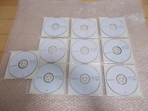  стирание settled Panasonic DVD-RAM б/у 10 шт. комплект ( вписывание нет )