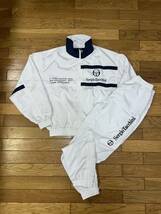 極美品 SERGIO TACCHINI セルジオタッキーニ ウインドブレーカー セットアップ ホワイト Size M_画像1