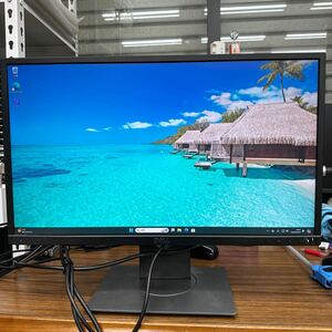 junk-46 DELL P2317H 23インチ液晶モニター　フルHD HDMIで検品　画面キズ 電源ケーブル付き