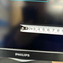 junk-13 Philips 243v5Q 24インチ液晶モニター　フルHD HDMIで検品　画面キズ小 電源ケーブル付き_画像2