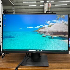 junk-15 DELL P2219H 22インチ液晶モニター　フルHD HDMIで検品 画面キズ小 電源ケーブル付き