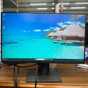 junk-16 DELL 22インチ液晶モニター　フルHD HDMIで検品　画面キズ小　電源ケーブル付き