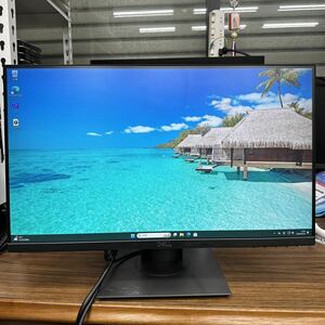 junk-24 DELL P2219H 22インチ液晶モニター　フレームレス　フルHD HDMIで検品 画面キズ小 電源ケーブル付き