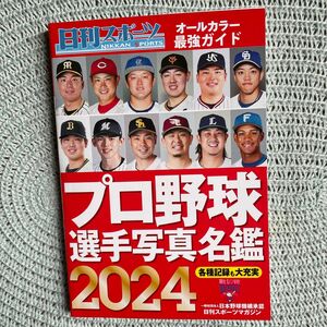 プロ野球選手写真名盤2024 日刊スポーツマガジン 