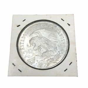 ●【外国銀貨/外国銭】1968年 メキシコオリンピック記念硬貨 25ペソ銀貨★