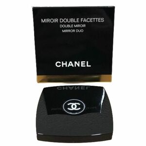 ●【CHANEL/シャネル】ミロワール ドゥーブル ファセット ミニミラー コスメ 化粧道具★22265