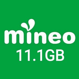 マイネオ パケットギフト　11.1GB ..