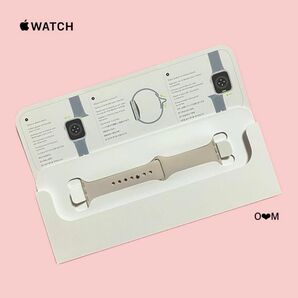 【新品】Apple Watchスターライトスポーツバンド 純正バンド アップルウォッチ Starlight Sport Band