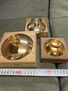  Toda 0321 gilding gold cup sake cup collection 
