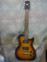 Washburn ワッシュバーン エレキギター WIN14F 全長約100cm ソフトケース付き 中古美品_画像1