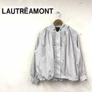 M753-G ◆ Lautreamont Lautreamon Jumper ◆ Размер 38 бежевые кленовые дамы Внешнее длинное рукав шифоновый корт на открытом воздухе Весна