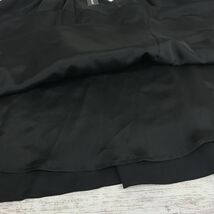 M1432-G◆美品◆M-premier black エムプルミエブラック フレアスカート◆size38 日本製 ブラック 無地 レディース ボトムス ロング 黒色_画像6