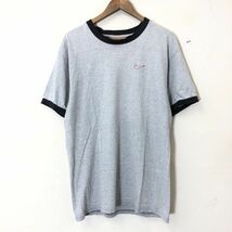 M958-F◆ NIKE ナイキ 半袖Tシャツ カットソー トップス 刺繍 ◆ sizeM コットン100 グレー 古着 メンズ ユニセックス 春夏_画像2