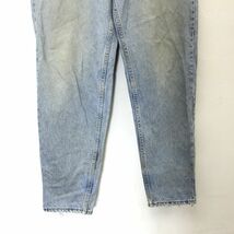 M1657-N◆old◆90s◆ Levi's リーバイス デニムパンツ ジーンズ lot560 オレンジタブ loosefit ◆ size31/30 ブルー系 コットン_画像4