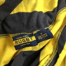 M1591-F-S◆ rugby RALPH LAUREN ラグビー ラルフローレン ハイネックワンピース ボーダー ◆ sizeM コットン 古着 レディース 春_画像7