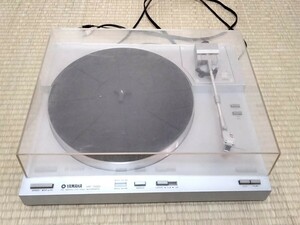 通電　簡易動作確認　YAMAHA レコードプレーヤー YP-7100 ターンテーブル　ジャンク