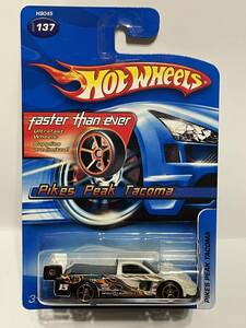 値下げ！　HOT　WHEELS　FASTER　THAN　EVER　Pikes　peak　Tacoma　レア　