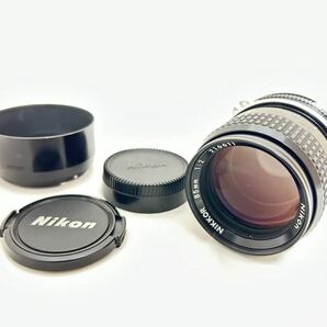 Nikon ニコン Ai NIKKOR 85mm F2 単焦点マニュアルレンズ #45の画像1
