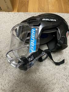 Bauer ヘルメット　BHH5100 サイズS フェイスガード付き