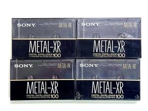 新品SONY/ソニー/METAL-XR 100分/ 4本 メタルテープ