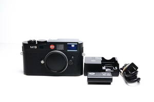 美品ライカ　Leica M9ブラック　CCD剥離対策済み　シャッター回数6300