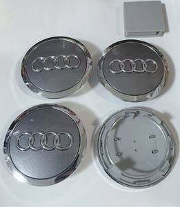 アウディ Audi ホイールセンターキャップ 69mm 4個セット　　Audi ホイールキャップ