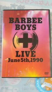 BARBEE BOYS バービーボーイズ LIVE June 5th,1990　DVD