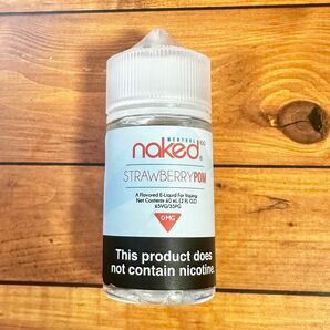 未開封 VAPEリキッド Naked 100 Strawberry Pom イチゴ キウイ ザクロ メンソール