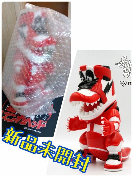 【最安値！】 ソフビシリーズ 怪獣スニーカーヘッド シカゴカラー Kaijyu Sneakerhead chicago 【新品】