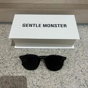 Gentle Monster ジェントルモンスター LANG ラング サングラス メガネ 韓国 KPOP黒色ブラックの画像1