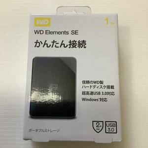 新品 WDBEPK0010BBK-JESE [WD Elements SE Portable 1TB] 未使用 ポータブルストレージ ポータブルハードディスク ポータブルHDD