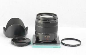 ■美品■ パナソニック Panasonic LUMIX G VARIO 14-140mm F3.5-5.6 ASPH. POWER O.I.S. 【おまけ付き】　#603-046-0329