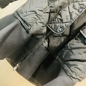 【76】モンクレール MONCLER B20934981185 VAULOGETTE ヴォロジェッテ ダウンコート ダウンジャケット ブラック 黒 レディースの画像3