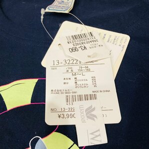 【77】1円～ 未使用品 narue ナルエ Pure＆Precious パジャマ 半袖 タグ付き ブランド ネイビー系の画像4