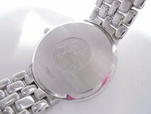 【41】1円～OMEGA オメガ DeVille デビル プレステージ デイト シルバー文字盤 クオーツ 不動品 ジャンク扱い_画像5