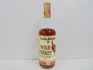 [41]1 jpy ~WILD TURKEY wild ta- key Bourbon whisky REAL KENTUCKY 50.5% 700ml not yet . plug 