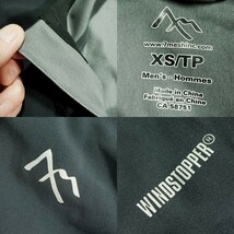 ▲7MESH 防風 透湿 WINDSTOPPER ソフトシェル ジャケット ブラック MEN'S XS（JP-S） 美品!!!▲_画像6