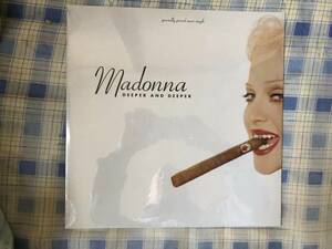 NEW 未開封 綺麗すぎ！ US 12inch Deeper And Deeper 6 mixes / Madonna マドンナ色々出品中