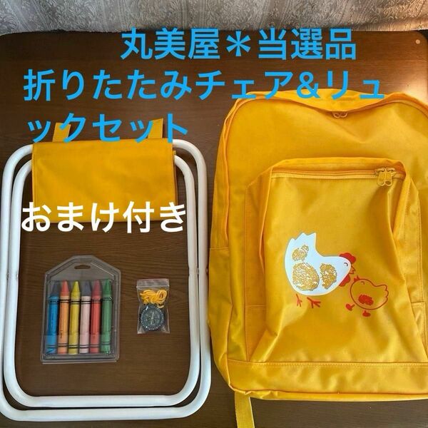 ＊当選品＊未使用＊丸美屋アウトドアグッズ　　　　　　「たまごバッグチェア」