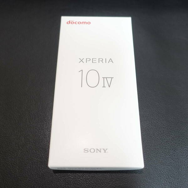 【新品・未使用】Xperia 10 IV SO-52C 6インチ メモリー6GB ストレージ128GB ホワイト ドコモ