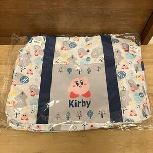 エスケイジャパン Kirby 星のカービィ ボストンバック ブルー 青 サイズは約48×15×35㎝　新品未開封　エコバッグ トートバッグ