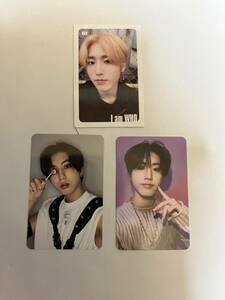 Stray Kids handle HAN trading card 3 pieces set 