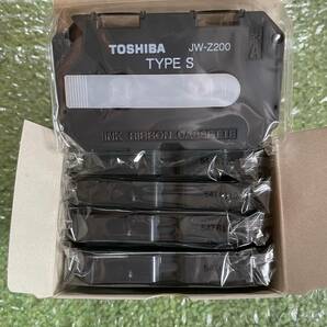 東芝/TOSHIBA パーソナルワープロ リボンカセット JW-Z200/JW-Z180/TY- EW 黒 16本セット の画像2