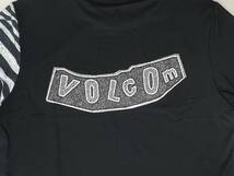 VOLCOM ボルコム A9312404BLK② メンズ Mサイズ 長袖ラッシュガード ブラック色 ルーズフィット UVカット ヴォルコム 新品 即決 送料無料_画像6