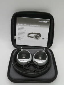 Bose(ボーズ) on-ear headphones　ヘッドホン　中古品　W2ー69A　