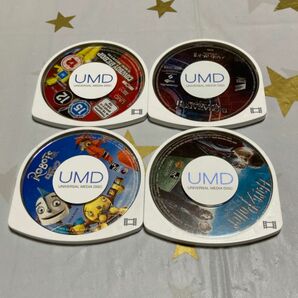 PSP UMD VIDEO ソフトのみまとめて4本セット カウボーイビバップ・バイオハザード・ロボッツ・ハリーポッター