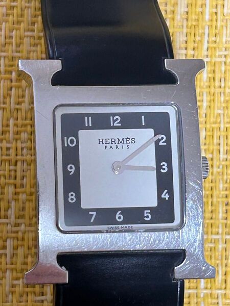 エルメス レディースウォッチ HERMES クオーツ Hウォッチ HH1.510 電池切れ