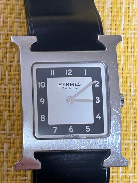 エルメス レディースウォッチ HERMES クオーツ Hウォッチ HH1.510 稼働